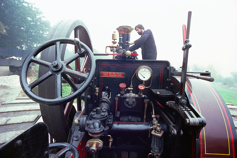 Dampfwalze / steam roller