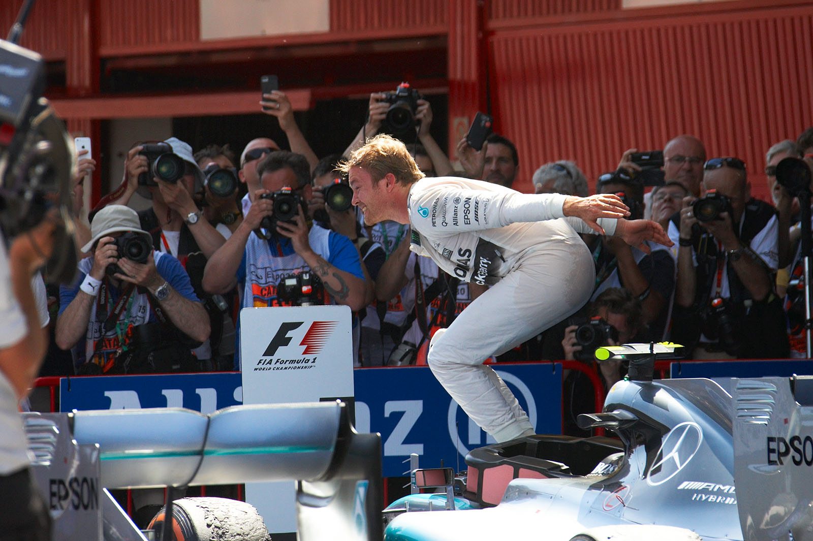 After a tough start into the 2015 season, Nico Rosberg responds to Lewis Hamilton's dominance by winning the Spanish Grand Prix, 2015