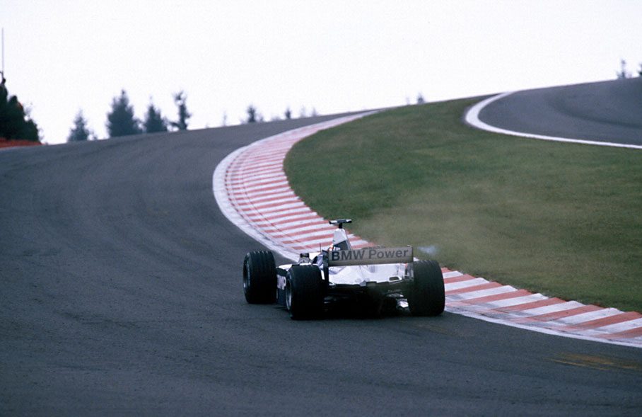 Montoya through Eau Rouge