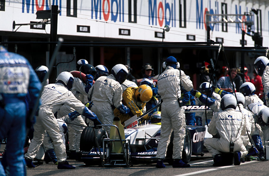 Ralf in his Williams