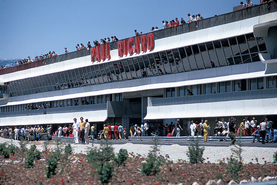 The new Paul Ricard track building