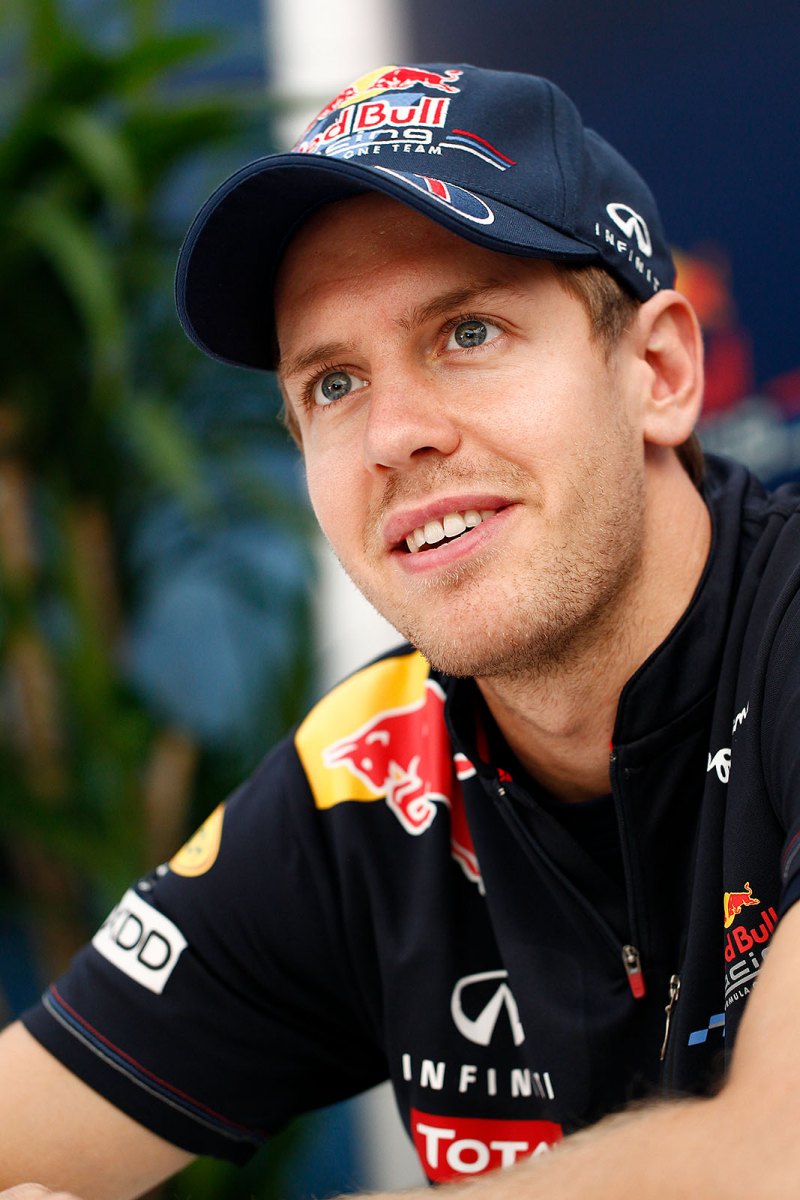 World Champion Sebastian Vettel