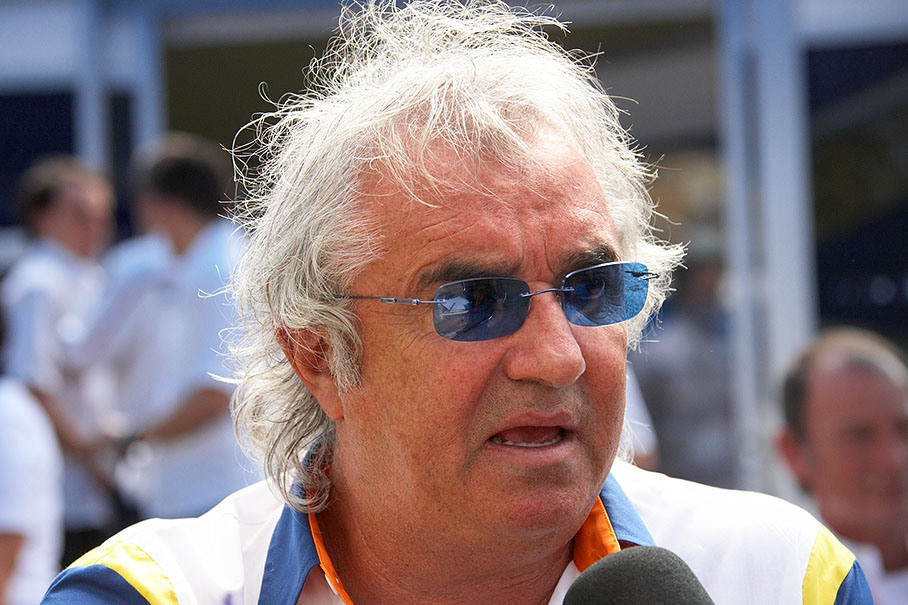 Renault F1 team principal Flavio Briatore