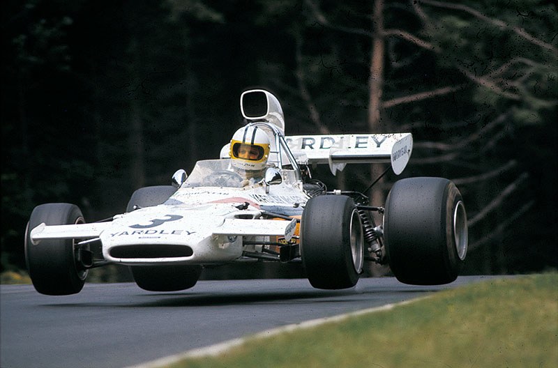 Denny Hulme on McLaren-Cosworth M19C, German GP Nuerburgring 1972