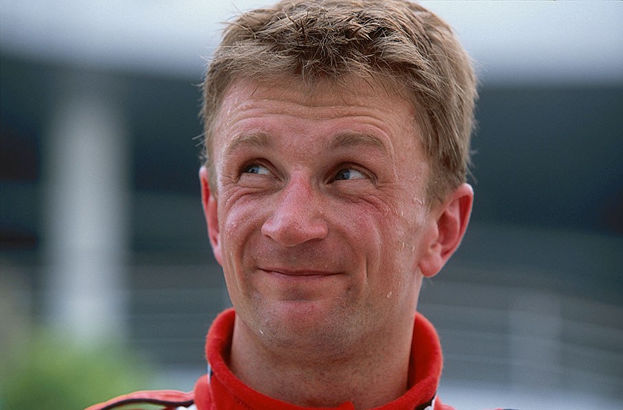 Allan McNish was close on his Toyota