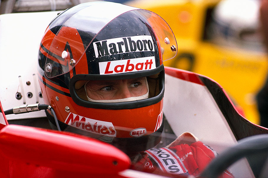 Ferrari driver Gilles Villeneuve