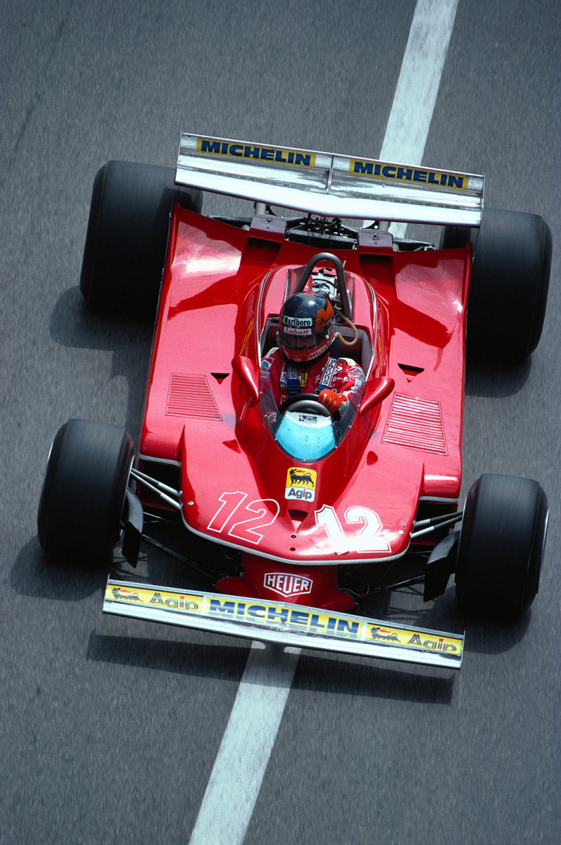 Canadian Gilles Villeneuve, Ferrari 312T4