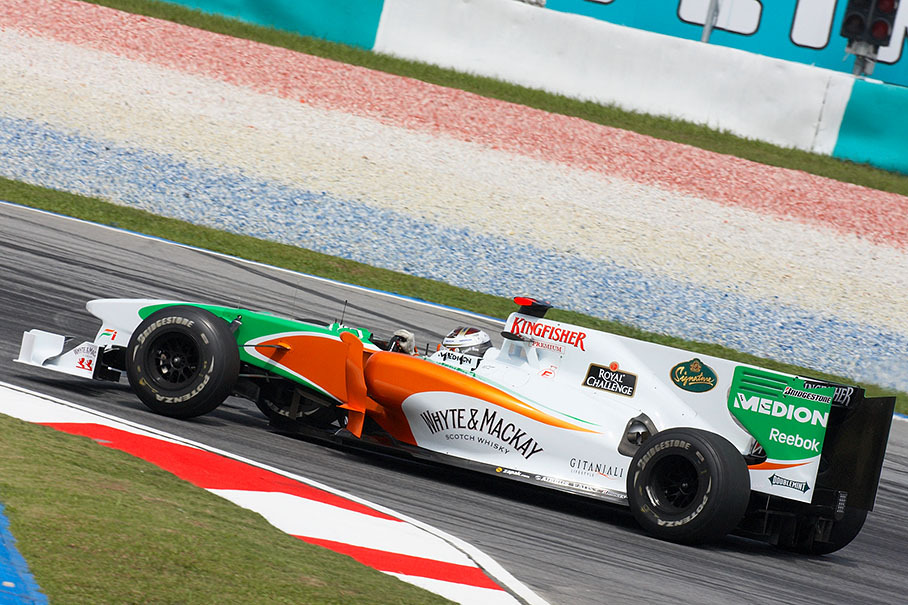Adrian Sutil, Force India F1 Team