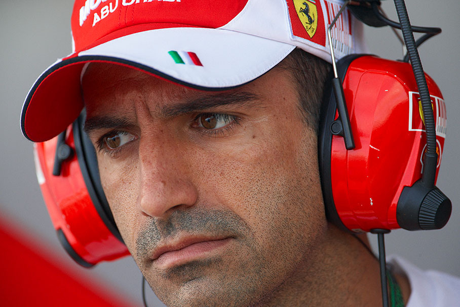 Spaniard Marc Gene, Ferrari's experienced test driver