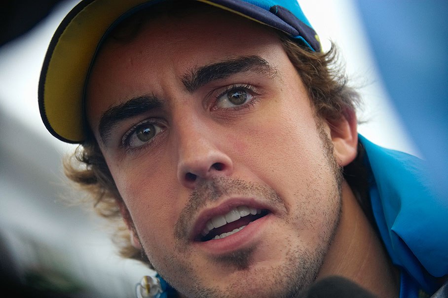 Renault's Fernando Alonso