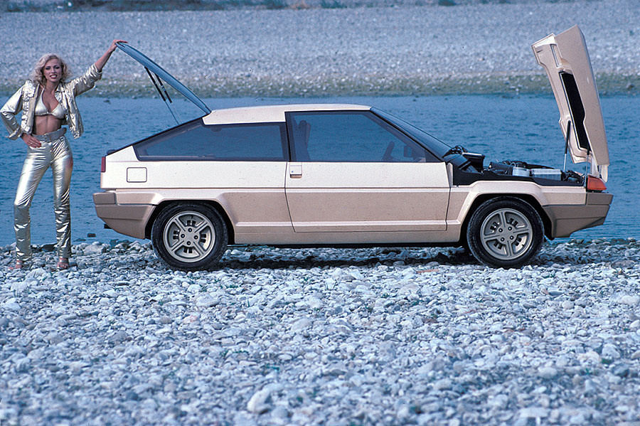 Concept Car, Bertone Volvo Tundra, 1979