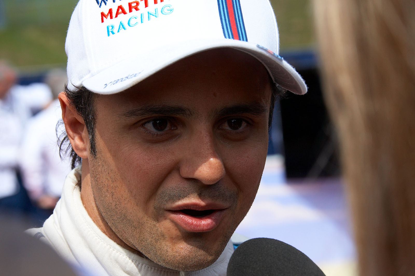 Felipe Massa in his first post qualifying pole interview since a long, long time, Spielberg, Austrian Grand Prix, 2014