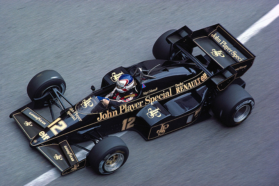 Nigel Mansell, Lotus-Renault