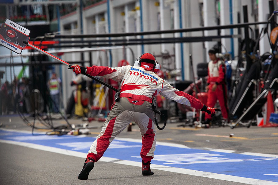 Toyota's 'lollipop man' awaits Ralf Schumacher