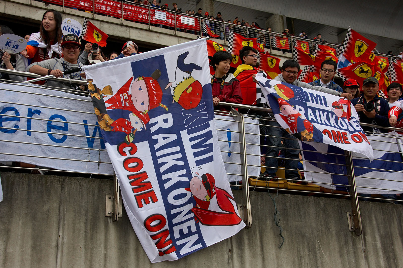 Kimi Raikkonen supporters