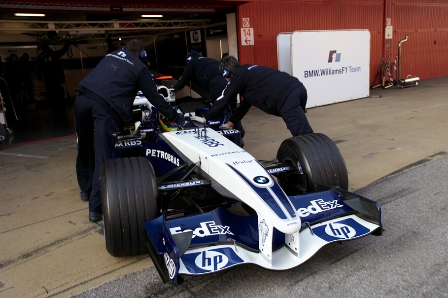 Preseason testing week at Barcelona, 15.-17.2.2005