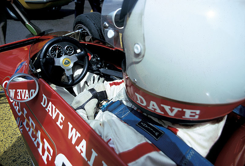 Dave Walker in a Lotus 69 during a Formula 3-race in Monaco 1971