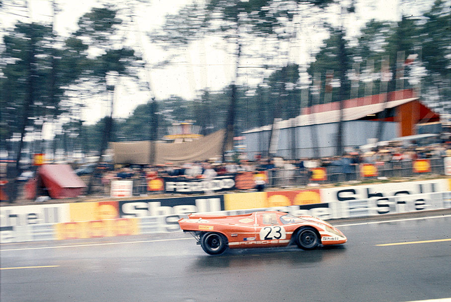 Porsche 917K #023 driven by Richard Attwood (GB) and Hans Herrmann (D)