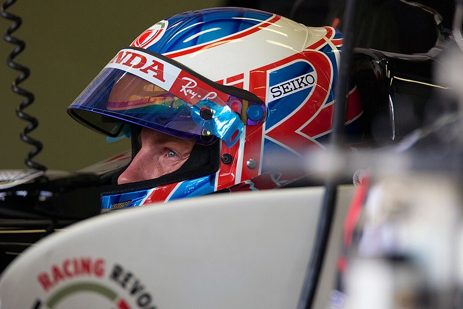 Jenson Button of Honda F1