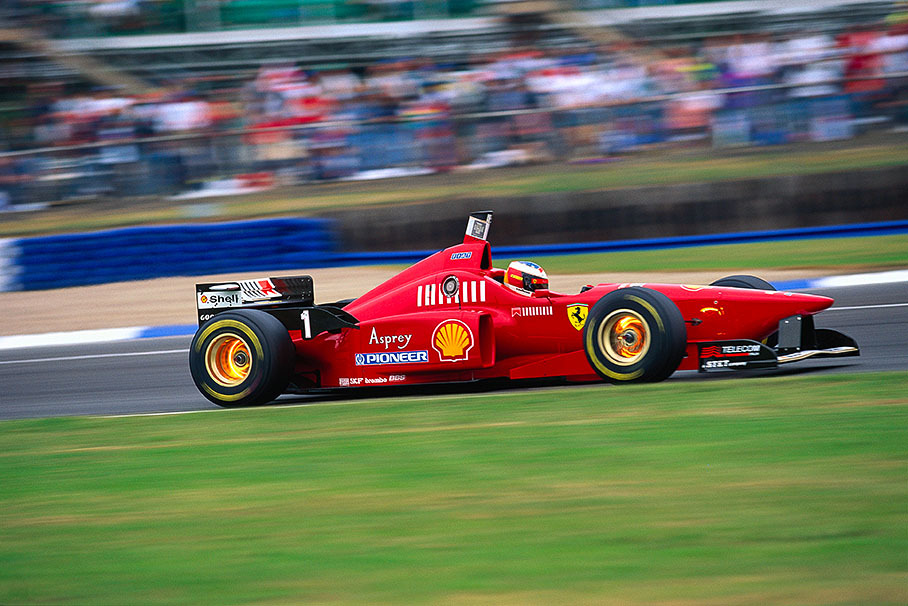 British GP 1996: Michael Schumacher, Ferrari