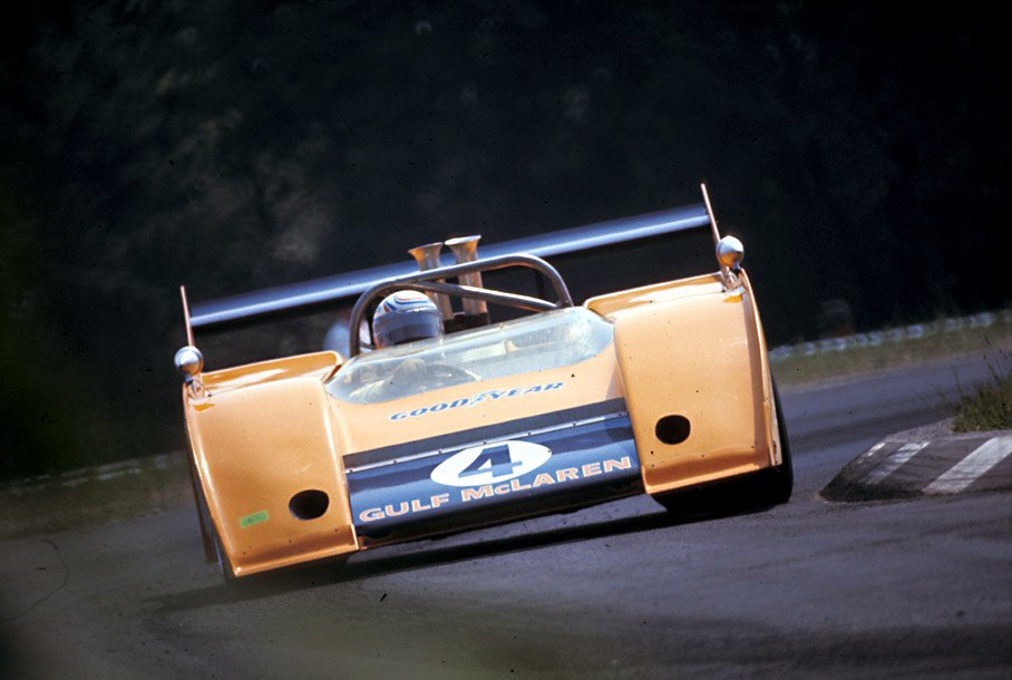 Peter Revson made the fastest lap in his McLaren M20 Chevrolet and ended in second position