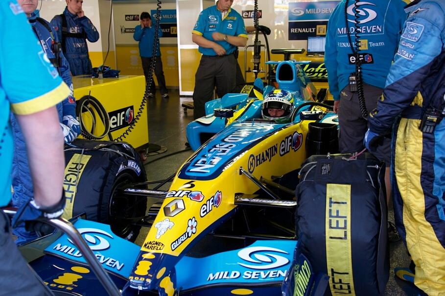 Preseason testing week at Barcelona, 15.-17.2.2005