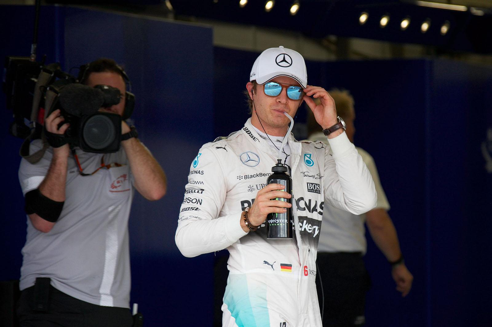Nico Rosberg's has just achieved his 5th pole position of the 2015 season, Mexican Grand Prix