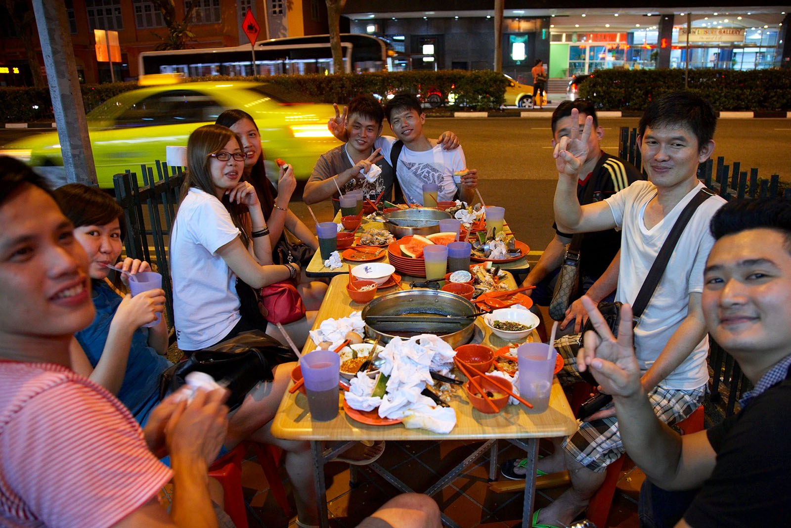 Typical chinese street cuisine