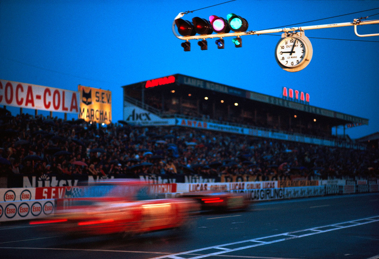 Night session, 24 h Le Mans, 1970