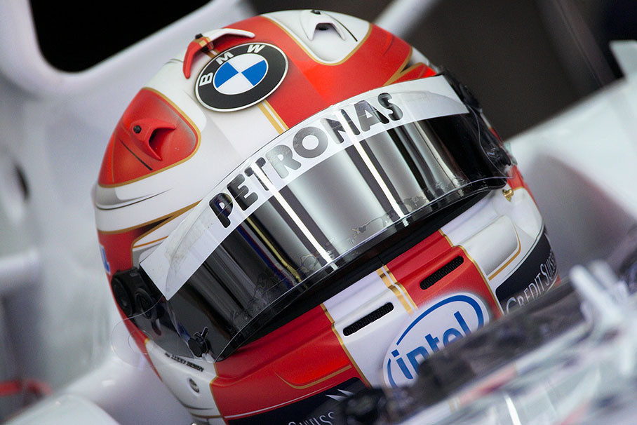 BMW Sauber driver Robert Kubica