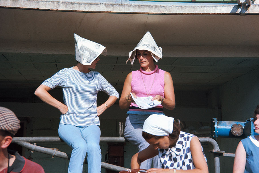 Helen Stewart and Bette Hill
