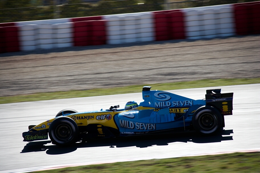 Preseason testing week at Barcelona, 15.-17.2.2005