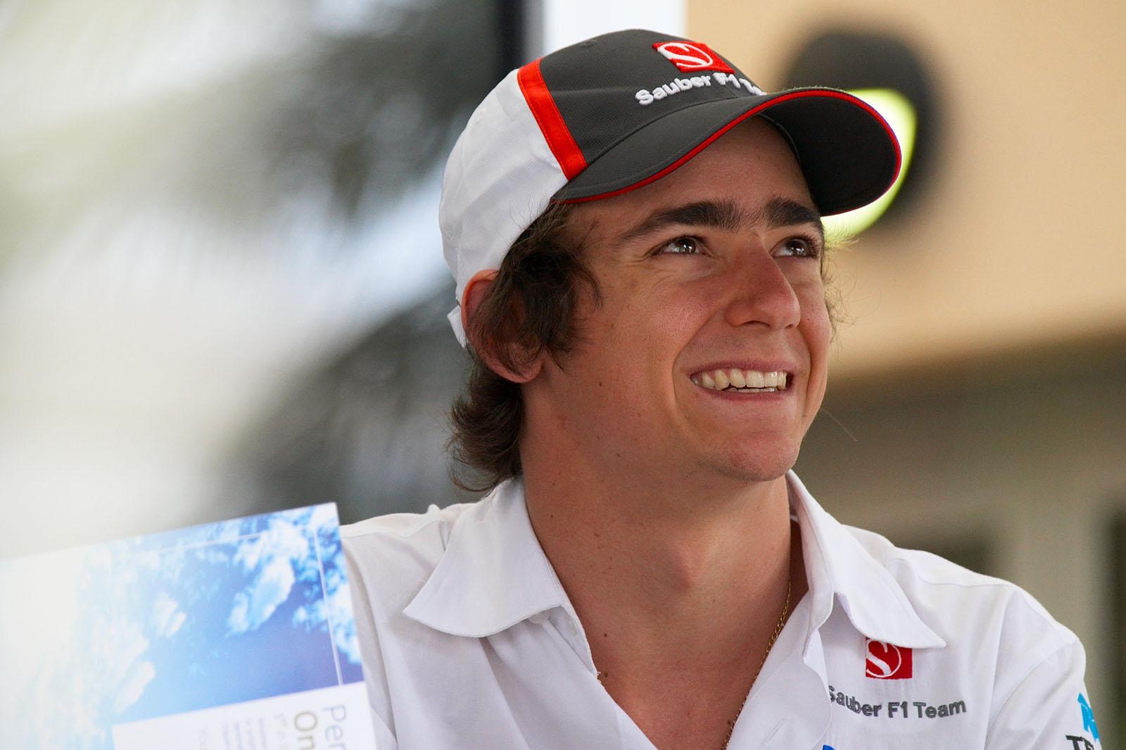 Sauber's race driver Esteban Gutierrez