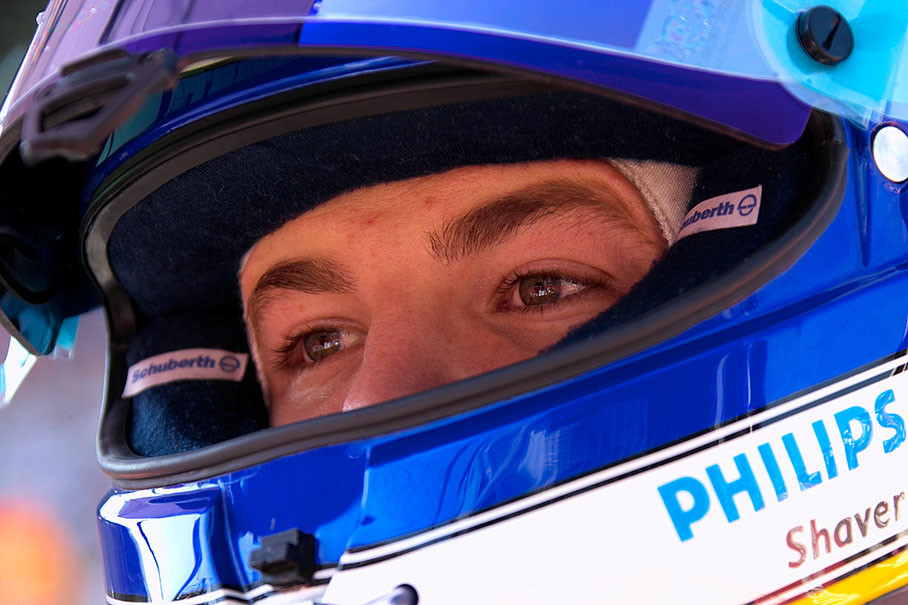Nico Rosberg concentrates before the race