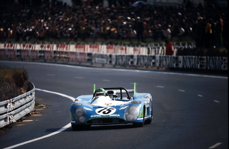 Winner Henri Pescarolo (F) on Matra-Simca MS670 01