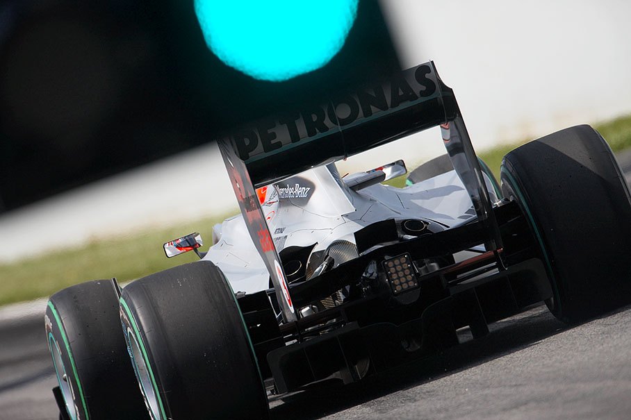 Green lights for Michael Schumacher, Mercedes GP