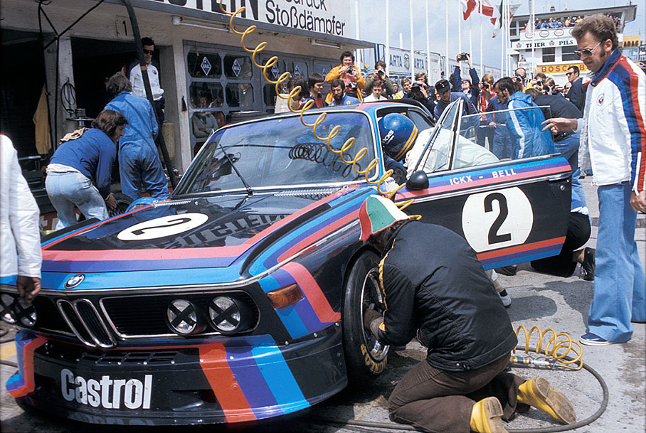 Hans-Joachim Stuck (D) / Ronnie Peterson (S), BMW (D), BMW 3.0 CSL, Deutsche Automobil-Rennsport-Meisterschaft ADAC (round 12), European Touring Car Championship (round 4) 1974. Nürburgring 6 Hours