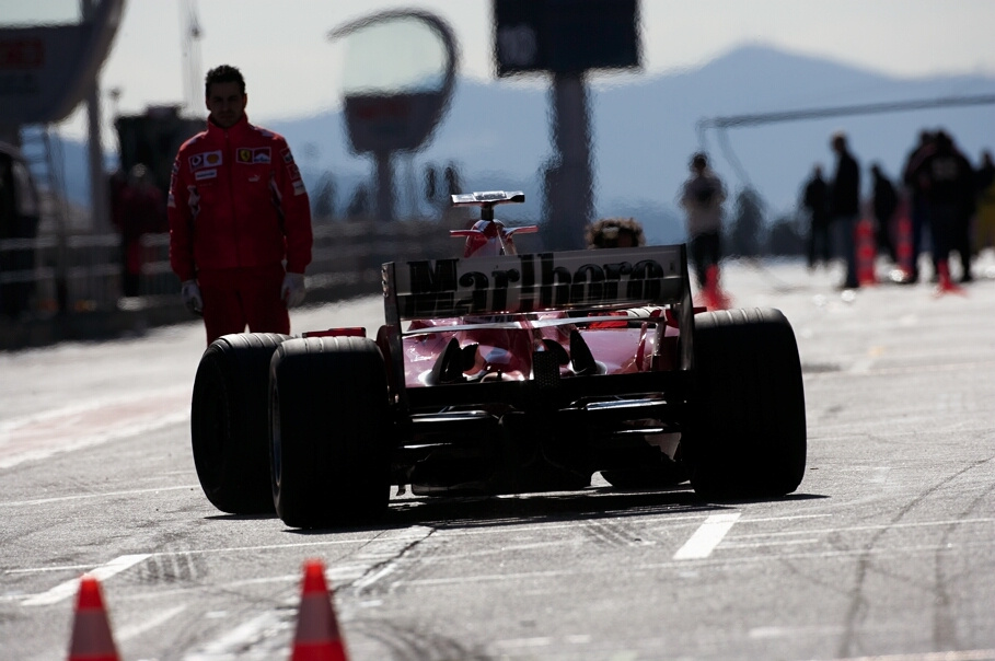 Preseason testing week at Barcelona, 15.-17.2.2005