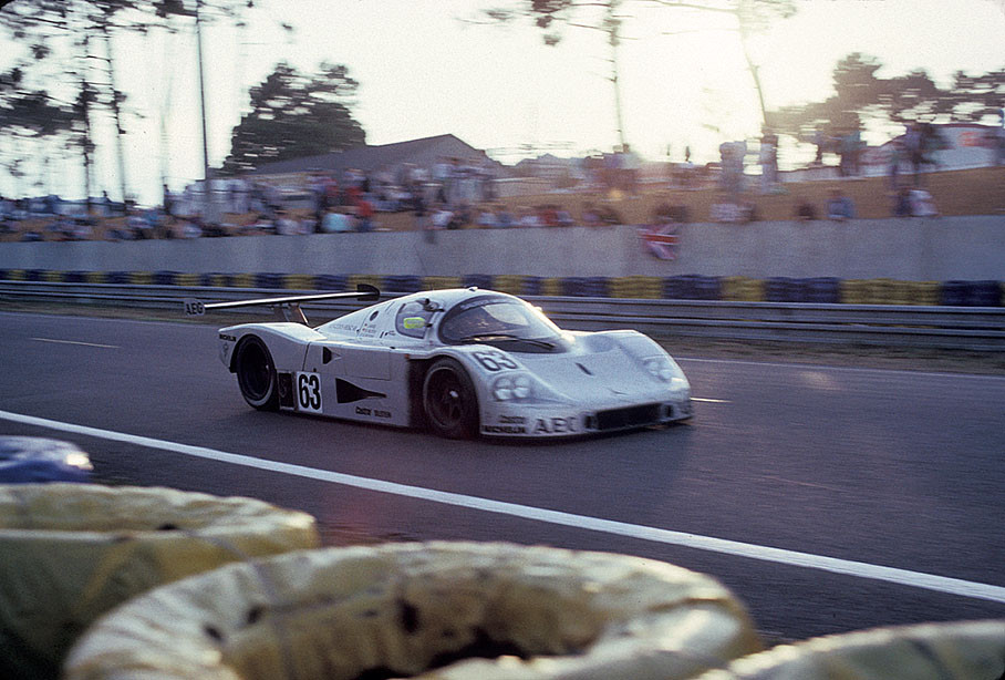 Car #63 Sauber C9 - Mercedes Benz driven by Jochen Mass (D), Manuel Reuter (D) and Stanley Dickens (S)