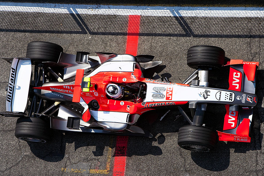 Midland test driver Giorgio Mondini