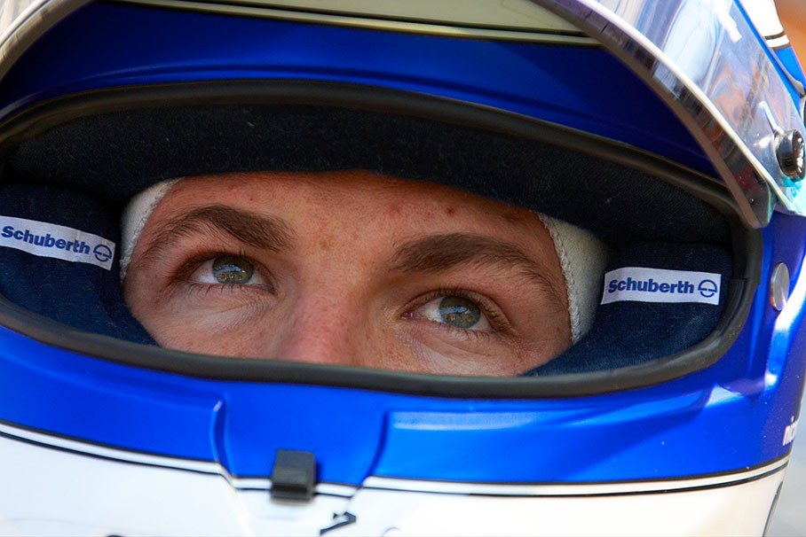 Nico Rosberg concentrates on the upcoming race