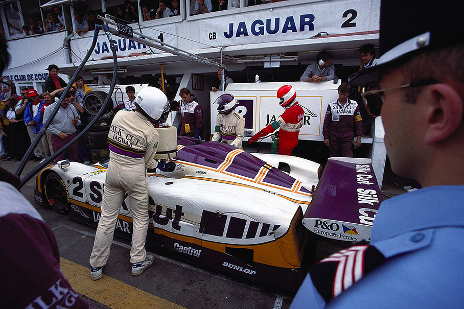 Le Mans 24h 1988, Jaguar XJR-9LM Advanced (#2 Jan Lammers, Johnny Dumfries, Andy Wallace)
