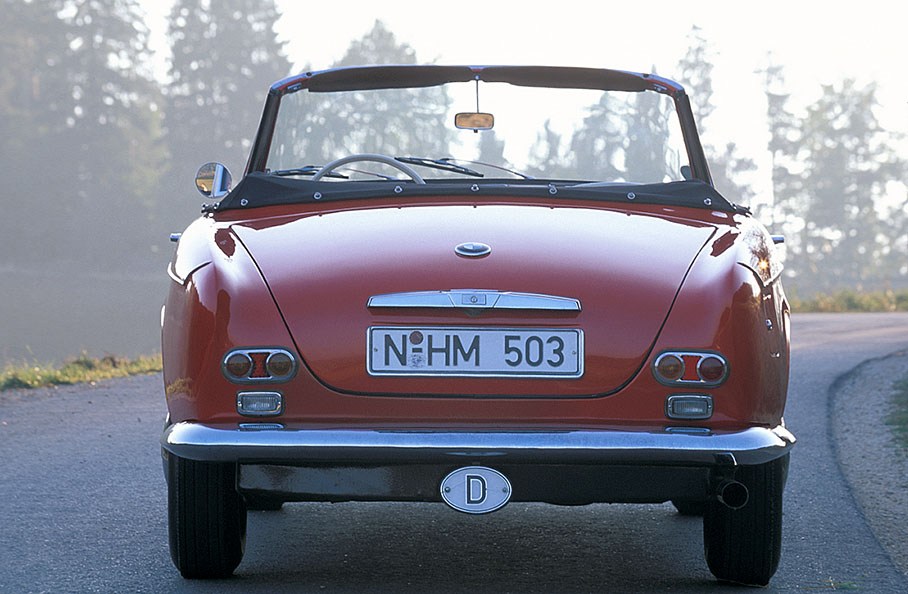 BMW 503 Cabriolet, 1956