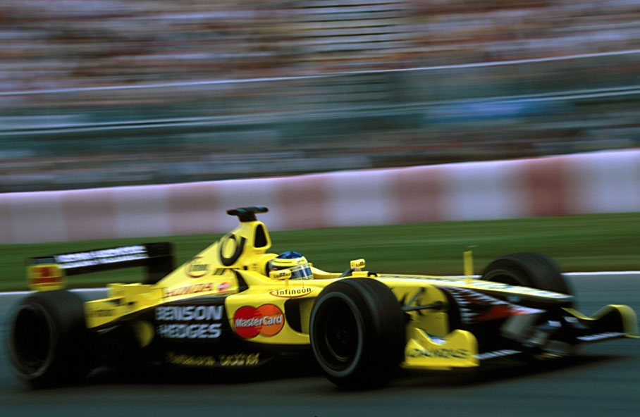 Trulli in his Jordan