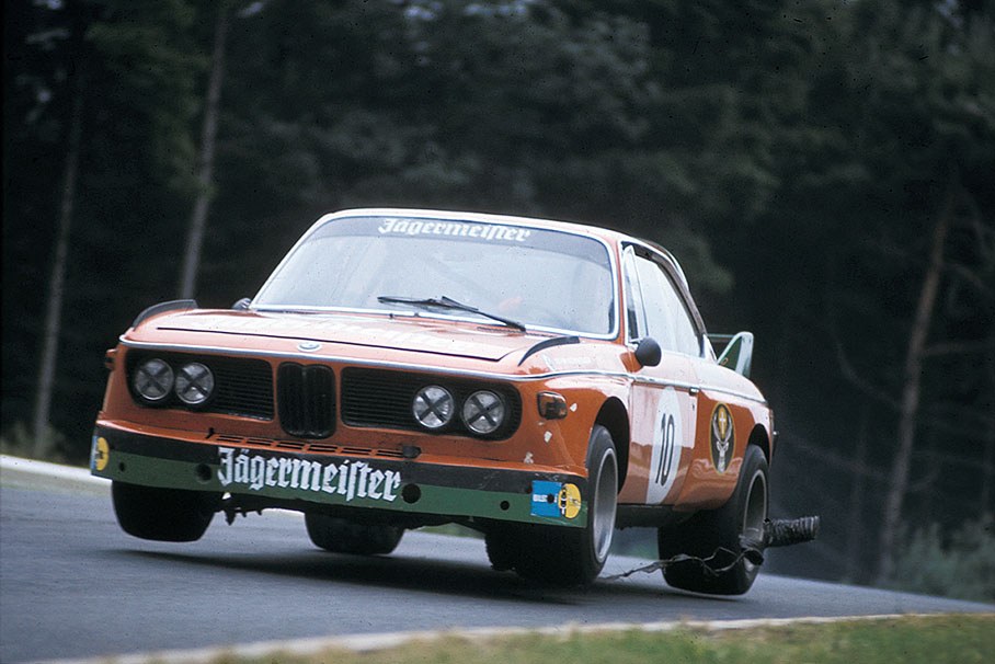 Tyre abrasion, Schnitzer-Racing-GmbH (D), BMW 3.0 CSL, Deutsche Automobil-Rennsport-Meisterschaft ADAC (round 12), European Touring Car Championship (round 4) 1974. Nürburgring 6 Hours
