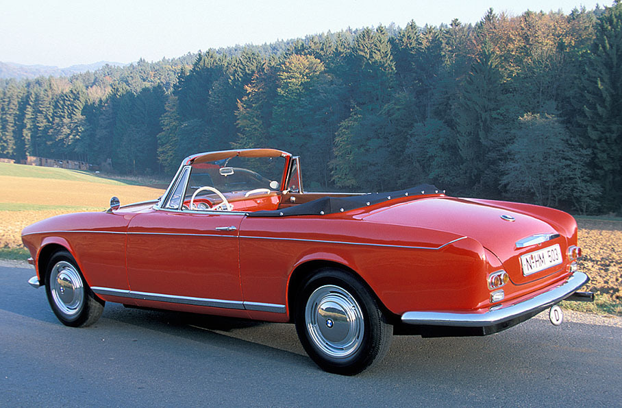 BMW 503 Cabriolet, 1956