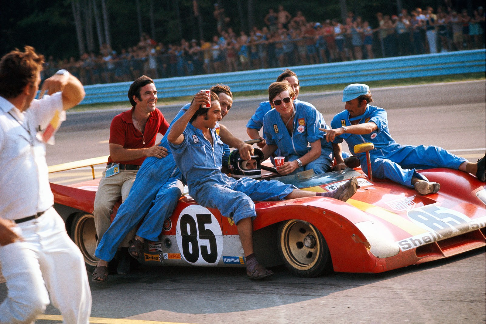 David Hobbs (GB) on Lola T310 Chevrolet