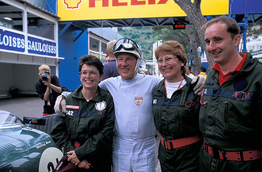 Stirling Moss, Monaco Historic GP 2000