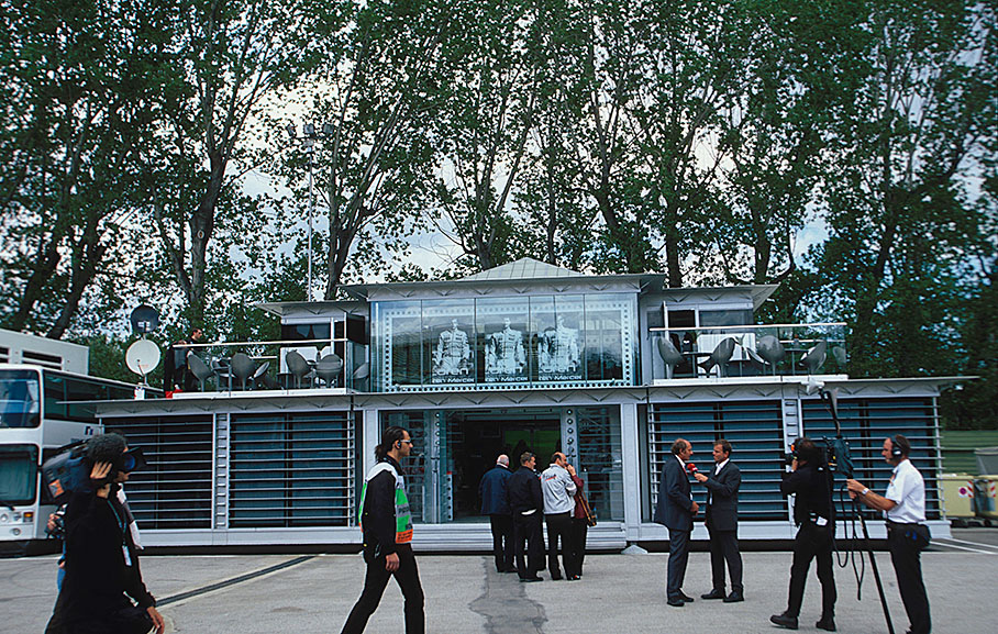 McLaren-Mercedes motorhome