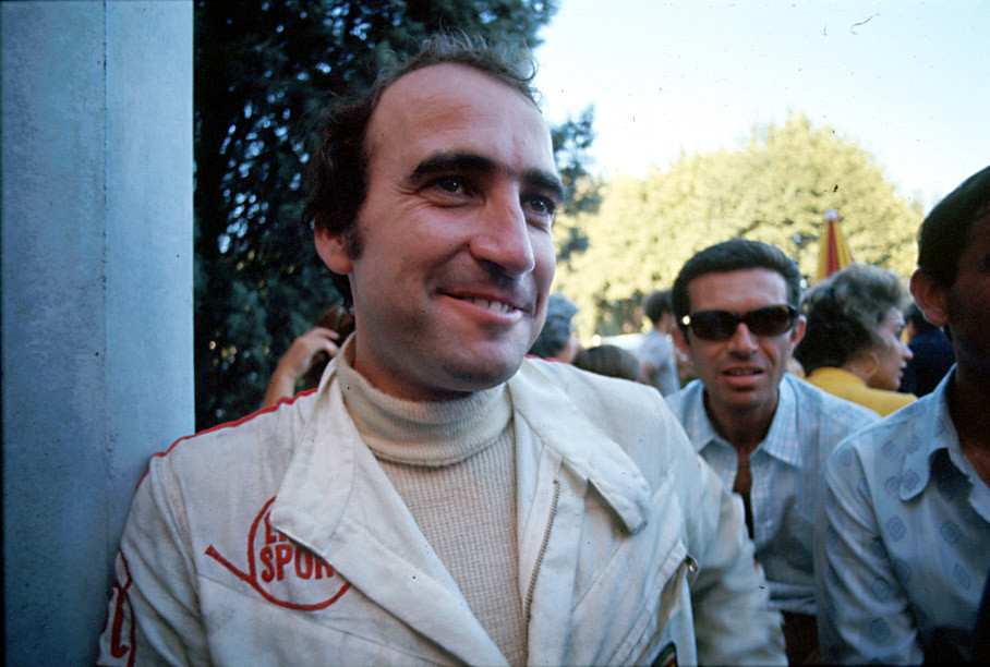 A proud race winner Clay Regazzoni